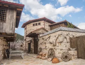 ALTIN BEŞİK MAGARASI ORMANA DÜGMELİ EVLER